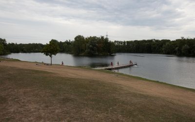 Badezone am Schützensee beachten